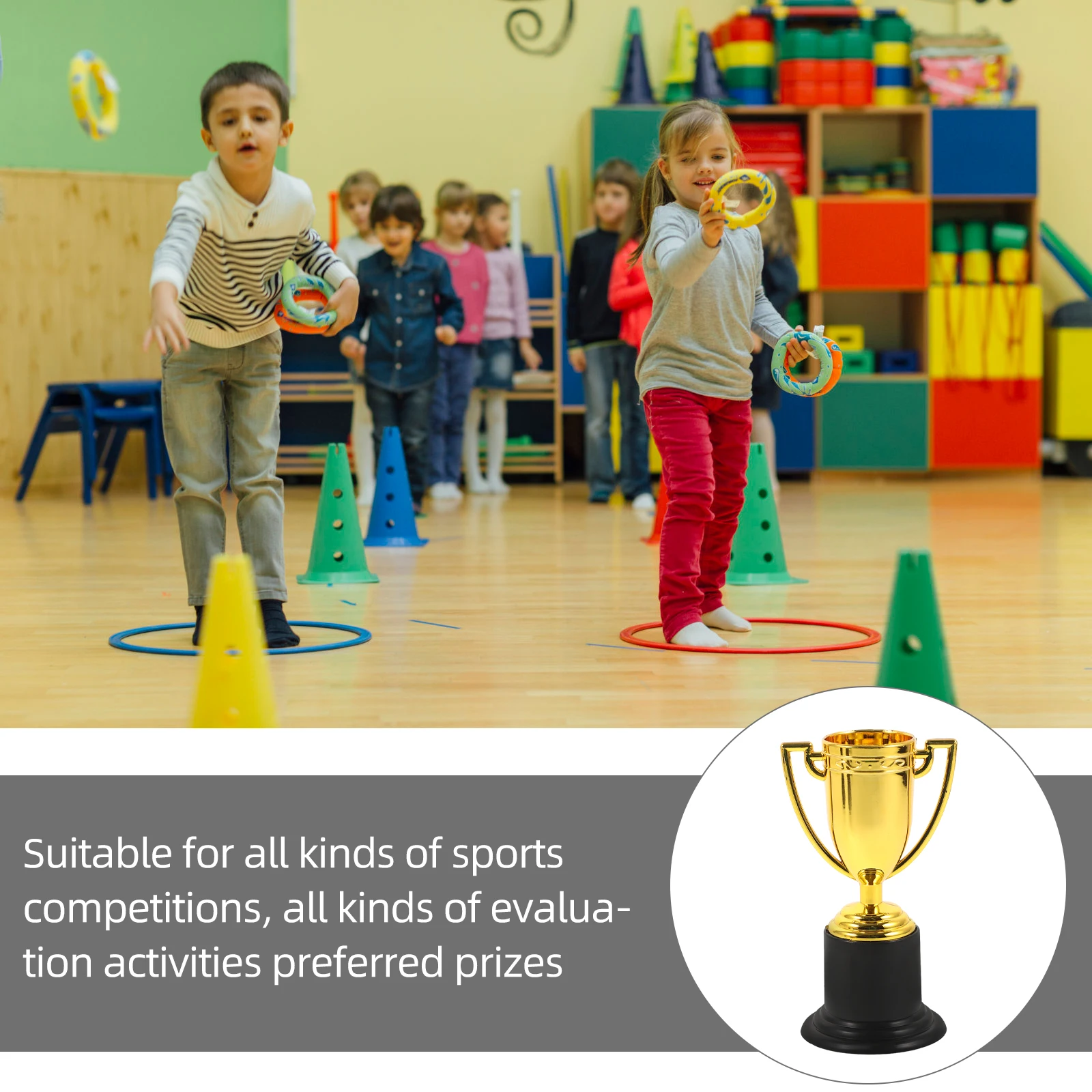 6pcs Plastic Award Trophies Golden Cup Kids Extra Large Small Durable Sports Competition Party Favor Collectibles Memories
6pcs Plastic Award Trophies Golden Cup Kids Extra Large Small Durable Sports Competition Party Favor Collectibles Memories