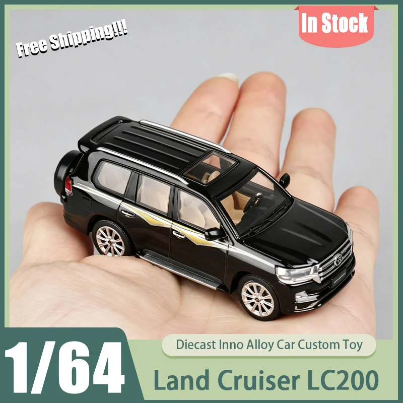 New In Stock Jkm 1:64 Toyota Land Cruiser Lc200 Diecast Car Model, Officially Licensed, Static Collectible Ornament Toys Gifts
New In Stock Jkm 1:64 Toyota Land Cruiser Lc200 Diecast Car Model, Officially Licensed, Static Collectible Ornament Toys Gifts