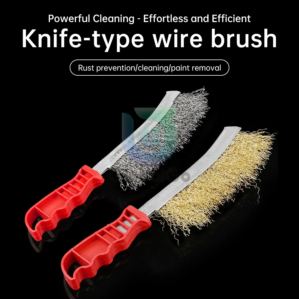 Wire Brushe Brass Plated Steel Wire Stainless Steel Wire Brush Grill Cleaner BBQ Grill Steel Wire Brush Cleaning Tools
Wire Brushe Brass Plated Steel Wire Stainless Steel Wire Brush Grill Cleaner BBQ Grill Steel Wire Brush Cleaning Tools