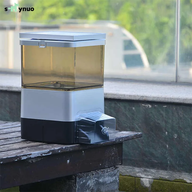 Skynuo Automatic Fish Feeder Large 10L Capacity Vacation Timer Adjustable Food Dispenser Moisture-Proof Outdoor Aquarium
Skynuo Automatic Fish Feeder Large 10L Capacity Vacation Timer Adjustable Food Dispenser Moisture-Proof Outdoor Aquarium