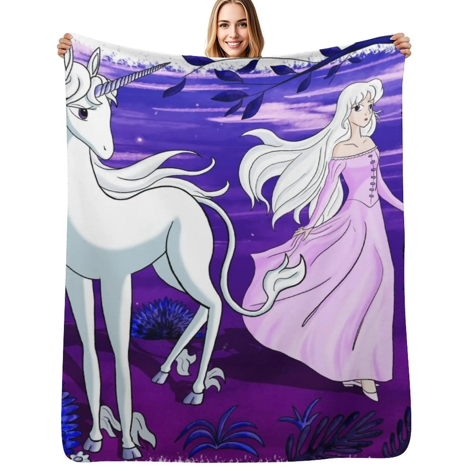 The Last Unicorn Lady Amalthea Throw Blanket Beautifuls Baby Bed Fashionable Warm Blanket
The Last Unicorn Lady Amalthea Throw Blanket Beautifuls Baby Bed Fashionable Warm Blanket