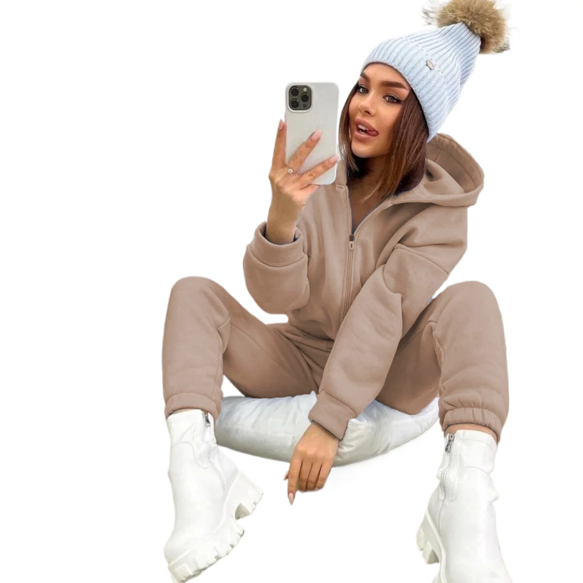 Autumn Winter Sports Pant Set Women Fashion Casual Long Sleeve Sweatshirt Coat Trousers Two Piece Set Female Streetwear
Autumn Winter Sports Pant Set Women Fashion Casual Long Sleeve Sweatshirt Coat Trousers Two Piece Set Female Streetwear