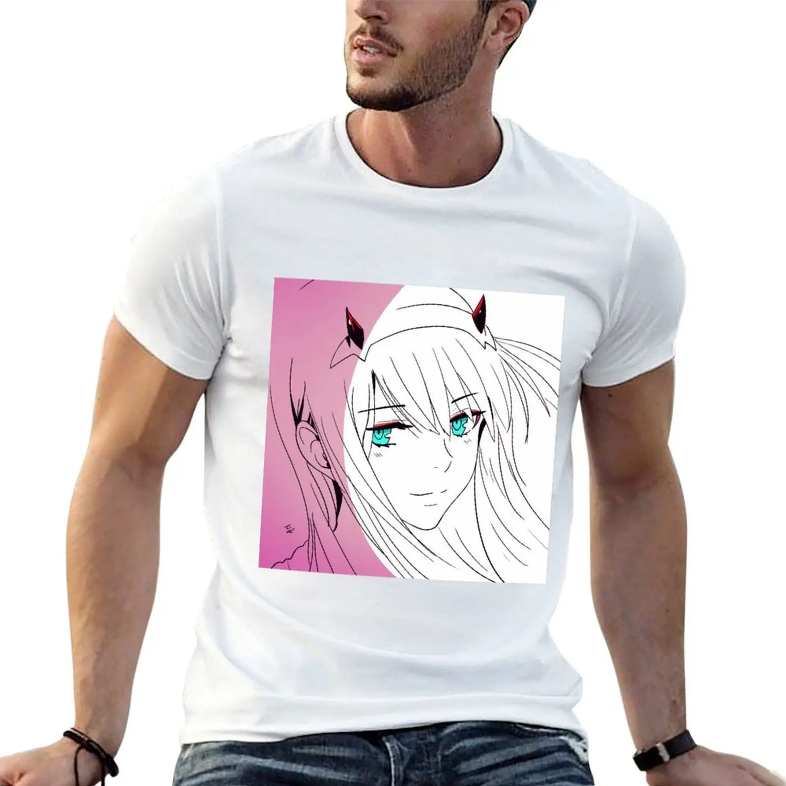 Zero two T-Shirt man t shirts cotton t shirt personalised man t shirt cotton high quality T-shirt
Zero two T-Shirt man t shirts cotton t shirt personalised man t shirt cotton high quality T-shirt