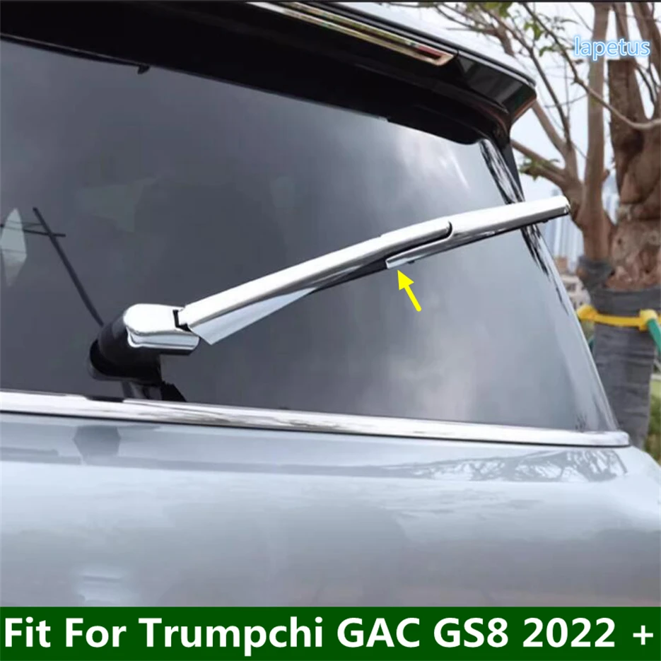 Chrome Rear Windshield Window Windscreen Rain Wiper Decor Frame Cover Trim For Trumpchi GAC GS8 2022 2023 Exterior Accessories
Chrome Rear Windshield Window Windscreen Rain Wiper Decor Frame Cover Trim For Trumpchi GAC GS8 2022 2023 Exterior Accessories