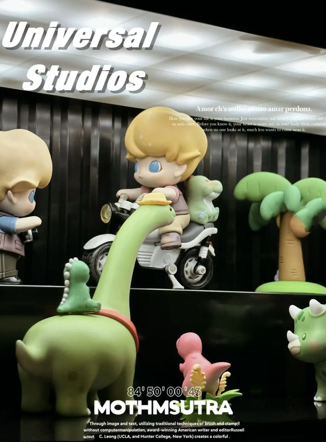 DIMOO Motorcycle Run Action Figure Jurassic Dinosaur Blister Package Amusement Park Exclusive Art Collection Toy Boy
DIMOO Motorcycle Run Action Figure Jurassic Dinosaur Blister Package Amusement Park Exclusive Art Collection Toy Boy