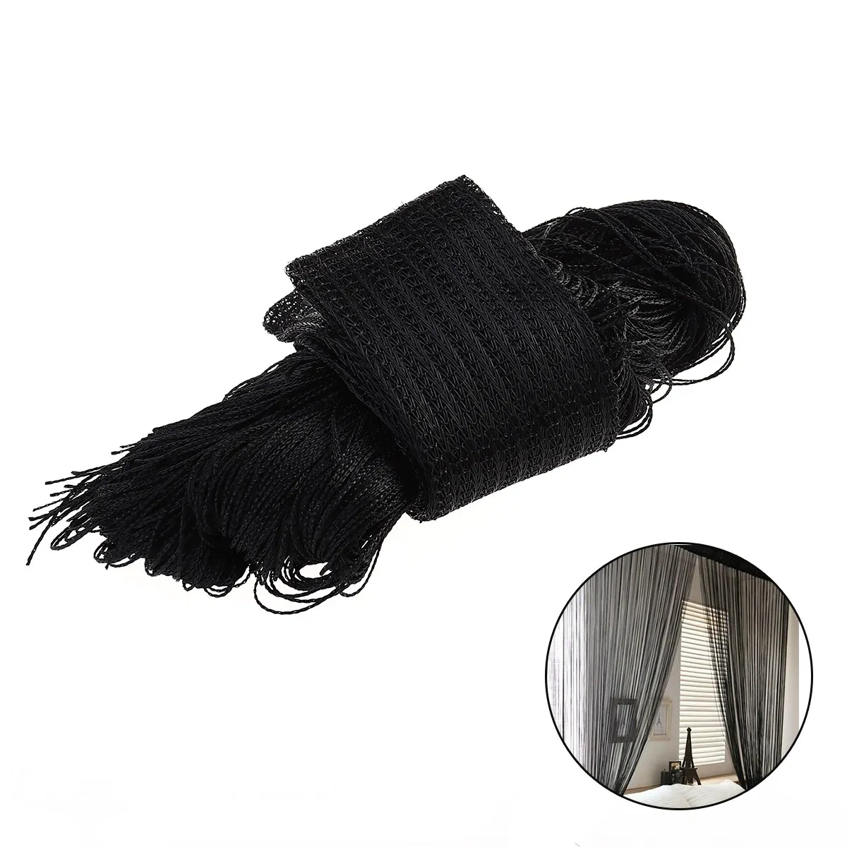 Rod Type Curtain Tassel Window Door Divider String Thread Curtain for Room Doorway Party Decoration
Rod Type Curtain Tassel Window Door Divider String Thread Curtain for Room Doorway Party Decoration
