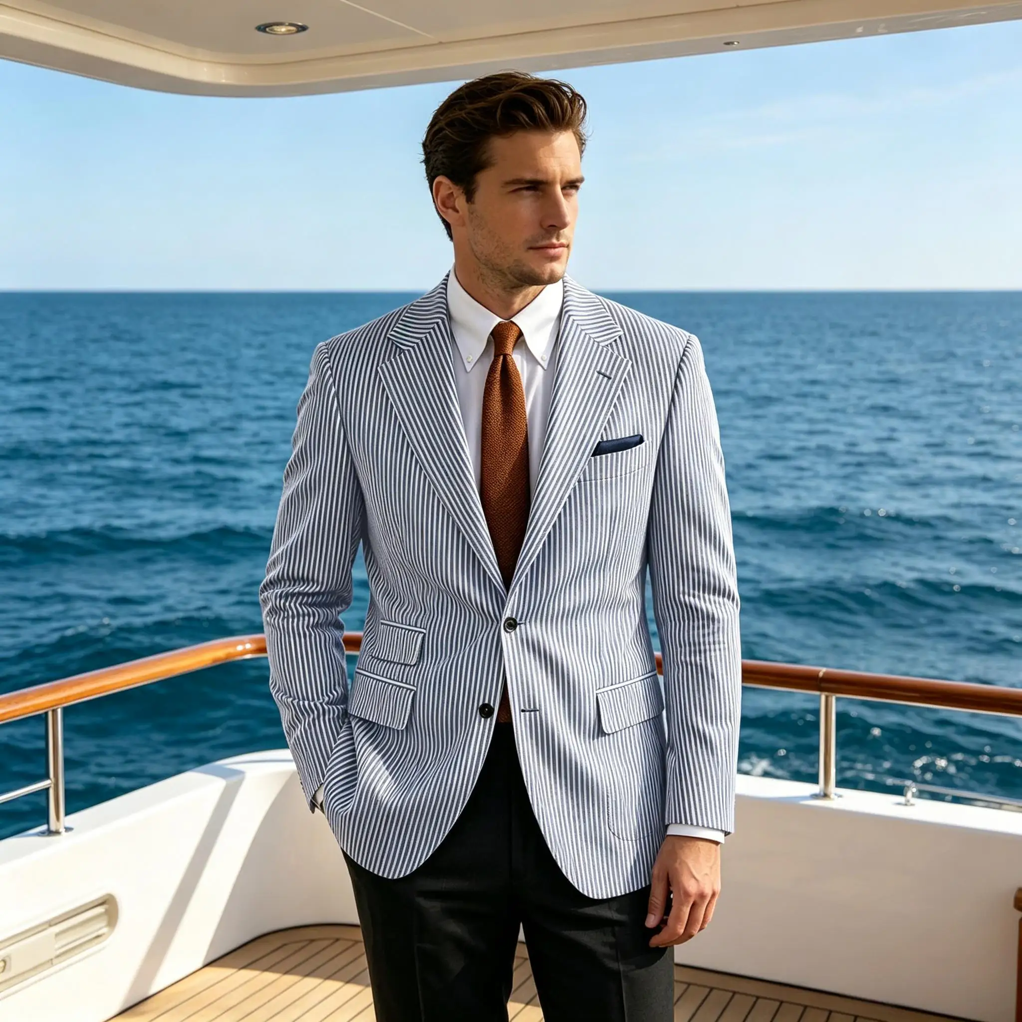 Men's Cotton Striped Blazer Breathable Slim Fit Notch Lapel Sport Coat Spring Summer Casual Business Wedding Suit Jacket
Men's Cotton Striped Blazer Breathable Slim Fit Notch Lapel Sport Coat Spring Summer Casual Business Wedding Suit Jacket
