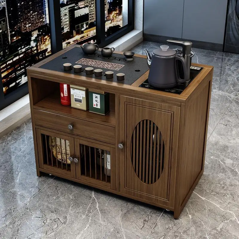Mobile table Small table Household cabinet Small coffee table Balcony Kung Fu set Kettle integrated side cabinet
Mobile table Small table Household cabinet Small coffee table Balcony Kung Fu set Kettle integrated side cabinet