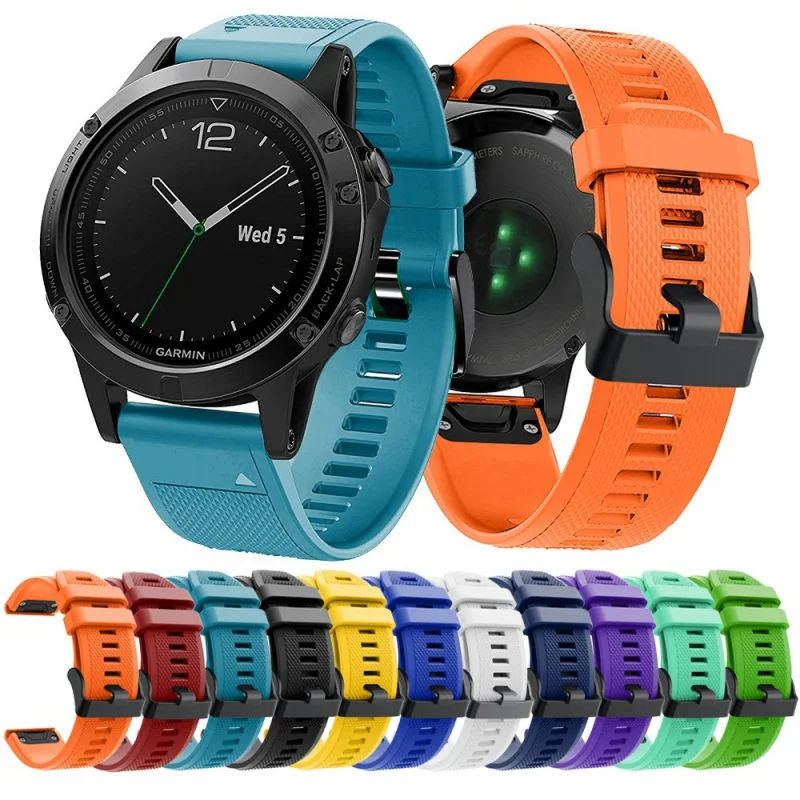 Replacement Watch Band Quick Fit For Garmin Fenix 5/6/7/7x/6x/5X Sports Silicone Adjustable Elastic
Replacement Watch Band Quick Fit For Garmin Fenix 5/6/7/7x/6x/5X Sports Silicone Adjustable Elastic
