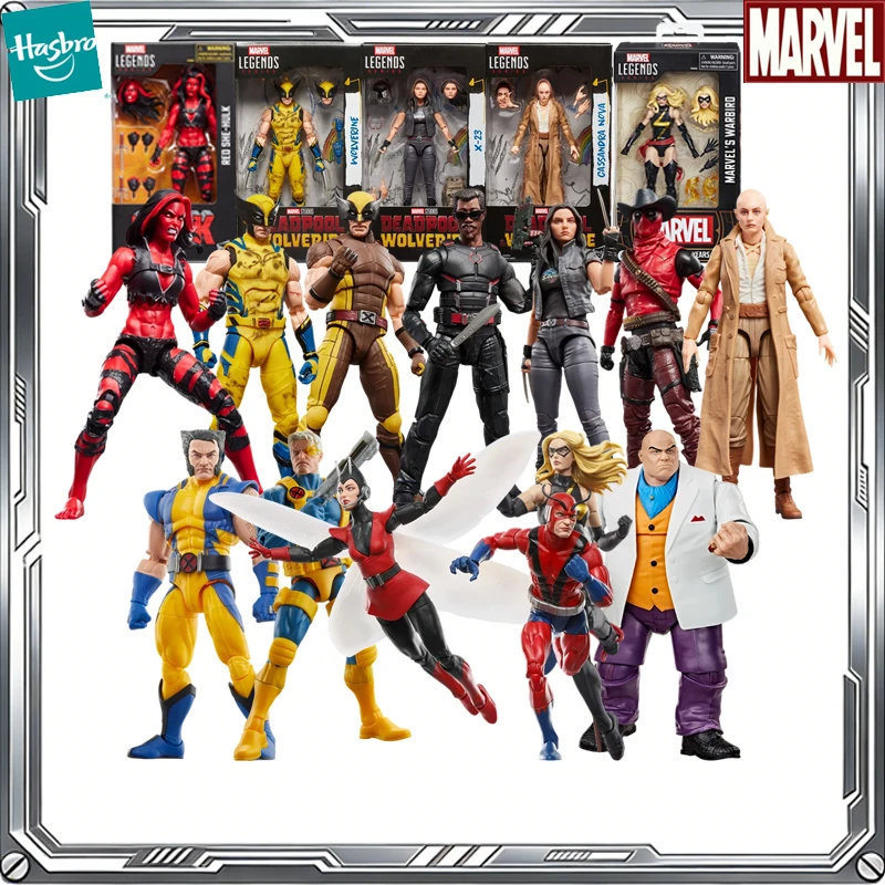 Hasbro Genuine MARVEL LEGENDS Series Wolverine Red She-Hulk Giant-Man Wasp Cowboypool Action Figure Collectible Model Toy Gift
Hasbro Genuine MARVEL LEGENDS Series Wolverine Red She-Hulk Giant-Man Wasp Cowboypool Action Figure Collectible Model Toy Gift
