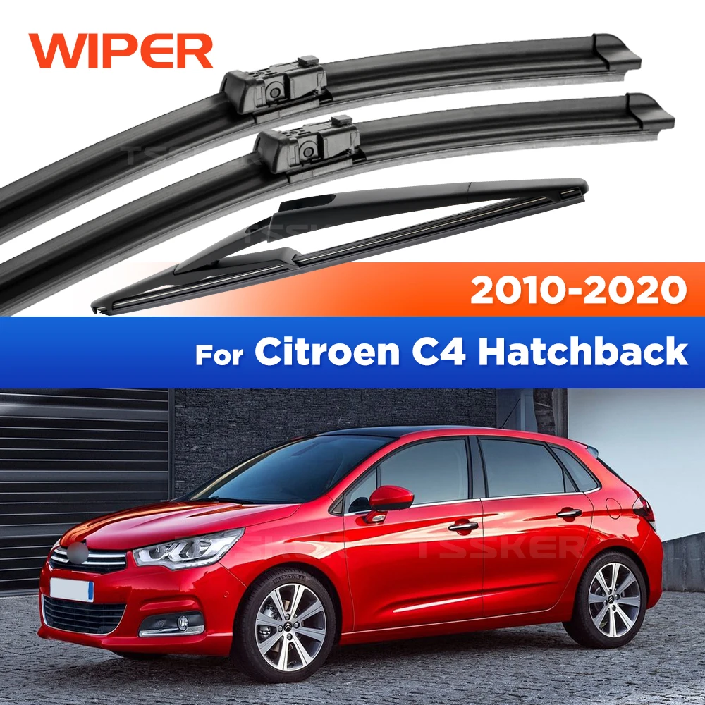 For Citroen C4 Hatchback 2010-2020 2011 2012 2013 Wiper Front&Rear Wiper Blades Windshield Windscreen Window Brushes 30"+26"+12"
For Citroen C4 Hatchback 2010-2020 2011 2012 2013 Wiper Front&Rear Wiper Blades Windshield Windscreen Window Brushes 30"+26"+12"