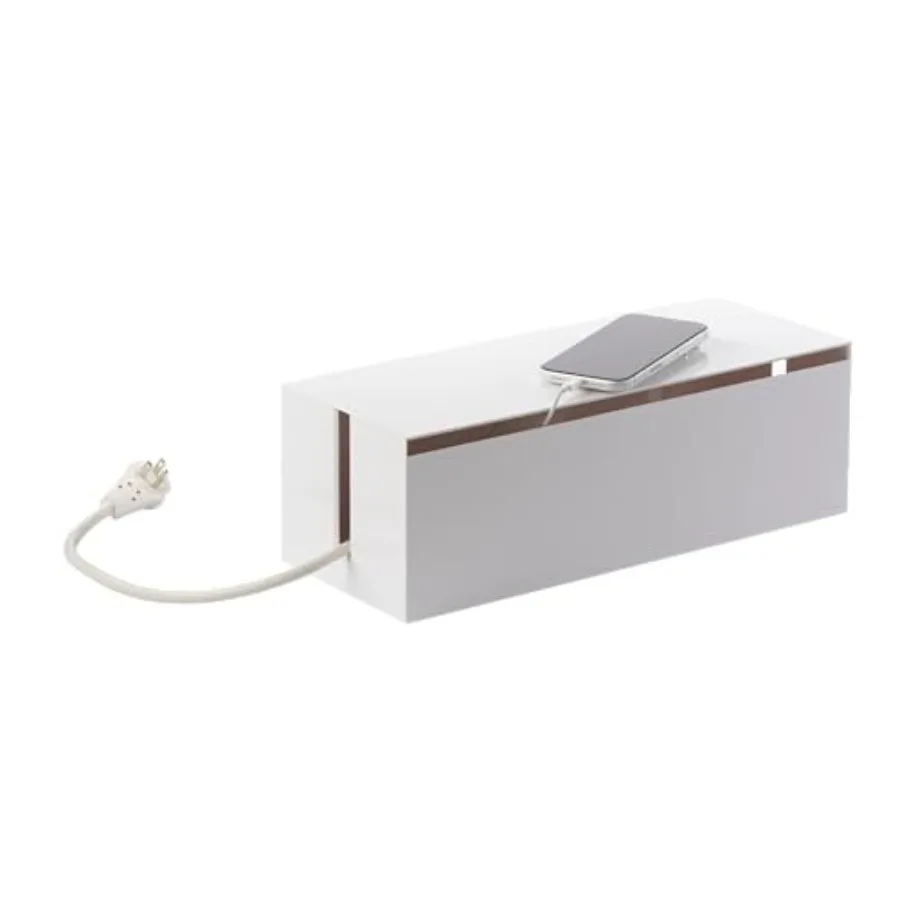 Home Cable Management Box Cord Organizer Box with Lid, Minimalist Cable Storage for Office, ABS Plastic
Home Cable Management Box Cord Organizer Box with Lid, Minimalist Cable Storage for Office, ABS Plastic