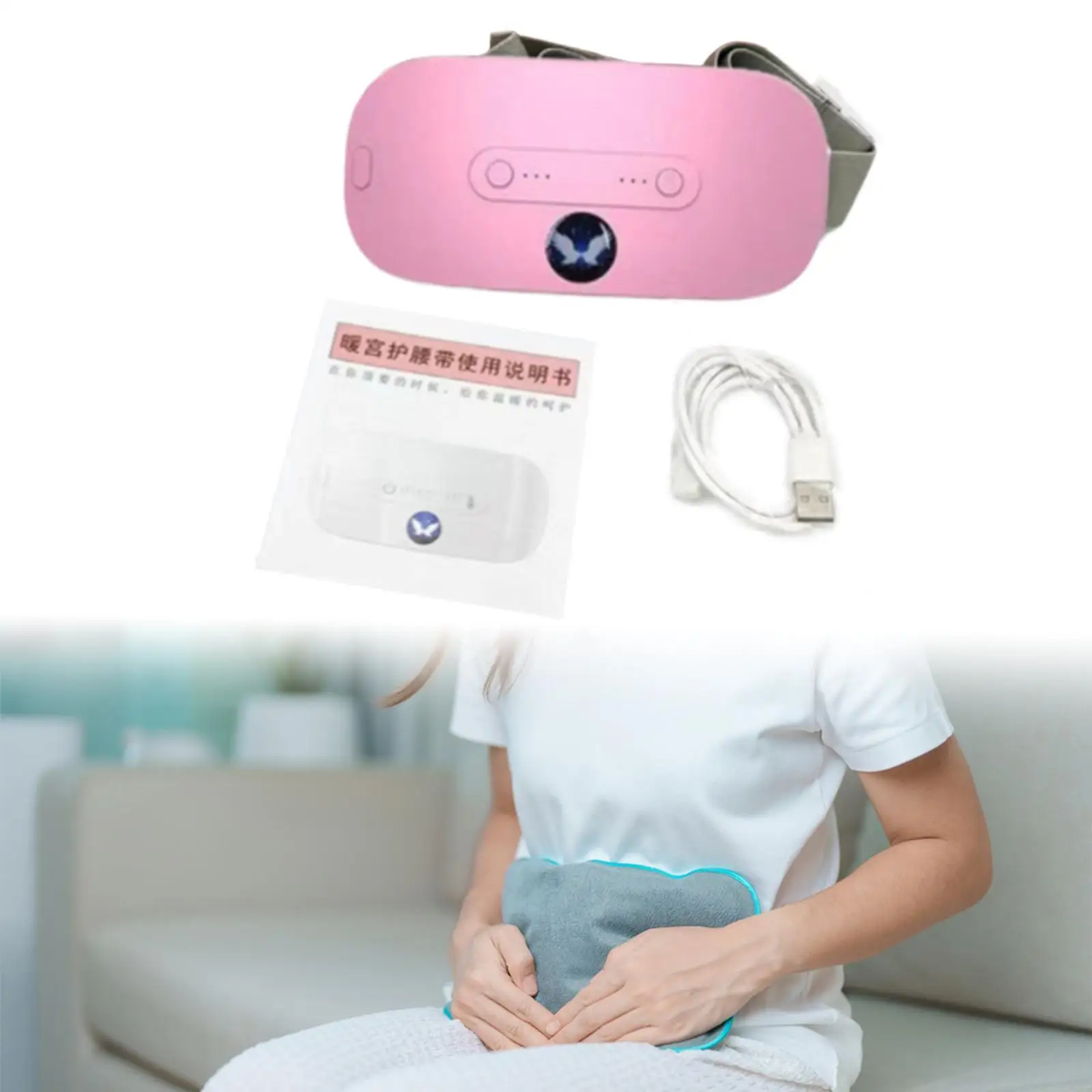 Электрический согревающий пояс для облегчения менструальных болей, быстро нагревающийся, для использования на улице, в офисе, в подарок девушке на день рождения
Электрический согревающий пояс для облегчения менструальных болей, быстро нагревающийся, для использования на улице, в офисе, в подарок девушке на день рождения