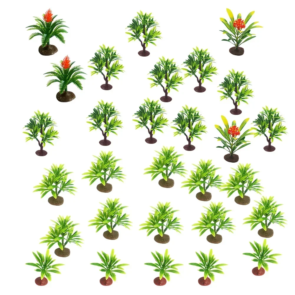 29pcs Miniature Plants Models For Sand Table Decor With Flowers And Trees Wear-resistant Plastic Tree Sculptures DIY Accessories
29pcs Miniature Plants Models For Sand Table Decor With Flowers And Trees Wear-resistant Plastic Tree Sculptures DIY Accessories
