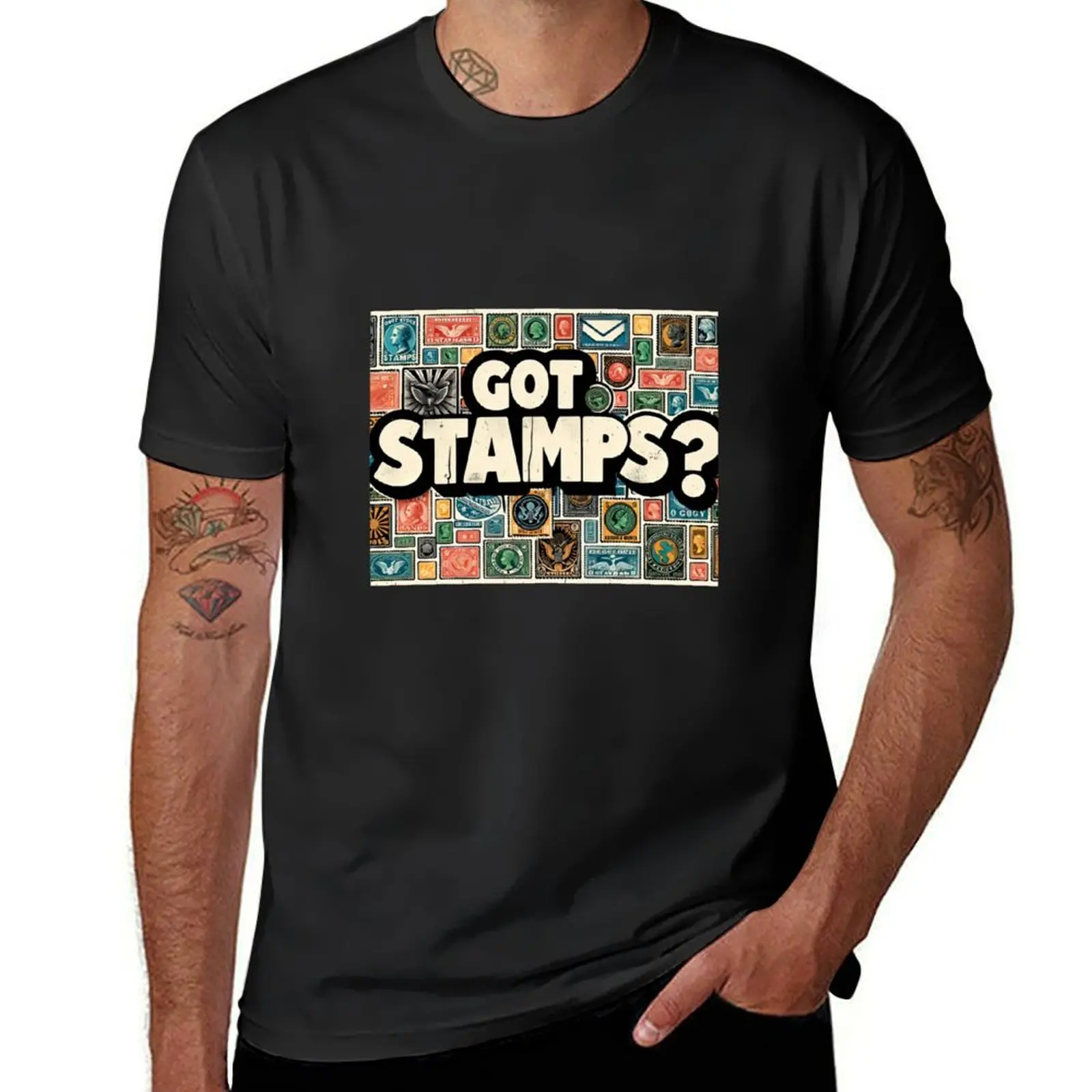 Stamp Design For Stamp Collectors T-Shirt anime oversizeds boys animal print mens cotton t shirts
Stamp Design For Stamp Collectors T-Shirt anime oversizeds boys animal print mens cotton t shirts