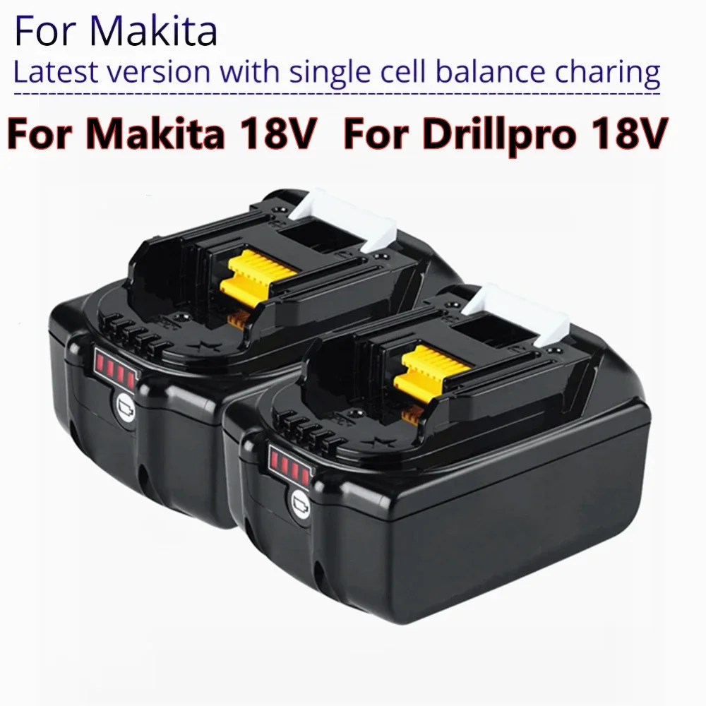 Аккумуляторная батарея BL1860 18 в 6000 мАч, 1-3 упаковки, аккумулятор для Makita 18 в, BL1830B, BL1860B, BL1840B, BL1815, фотобатарея 18650 Makita 18 в
Аккумуляторная батарея BL1860 18 в 6000 мАч, 1-3 упаковки, аккумулятор для Makita 18 в, BL1830B, BL1860B, BL1840B, BL1815, фотобатарея 18650 Makita 18 в