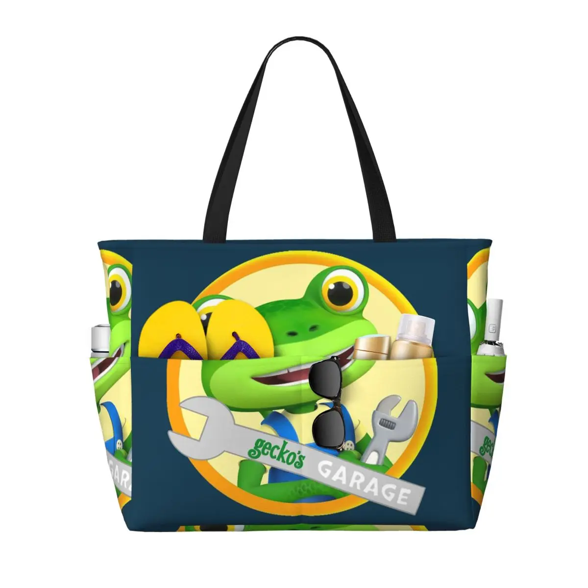 Gecko Garage Beach Tote Bag Sport Gym Yoga Duffle Large Tote Bag Women Travel Bag Fitness bag
Gecko Garage Beach Tote Bag Sport Gym Yoga Duffle Large Tote Bag Women Travel Bag Fitness bag