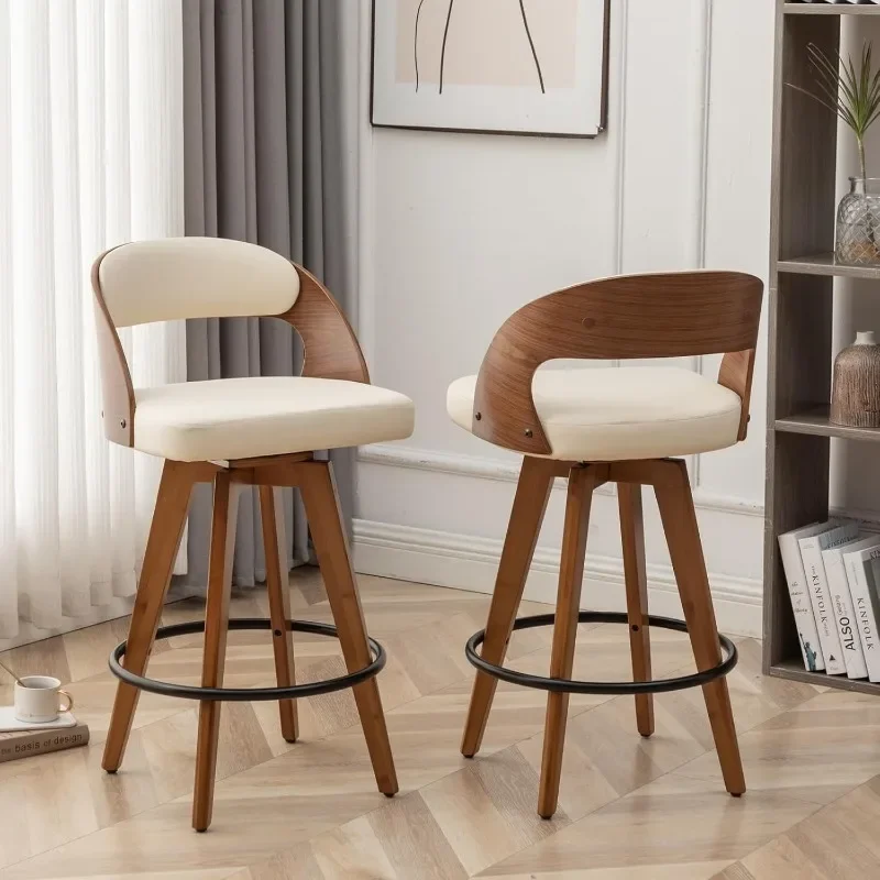 Barstools Set of 2,Counter Height Bar Stools for Kitchen Island,26.8 Inch H Modern Upholstered Bar Chair, Swivel Counter Stools
Barstools Set of 2,Counter Height Bar Stools for Kitchen Island,26.8 Inch H Modern Upholstered Bar Chair, Swivel Counter Stools