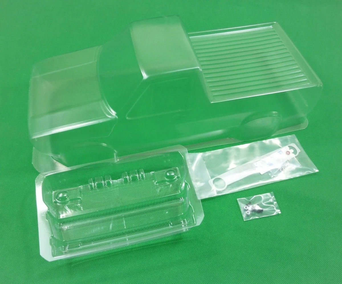 TC016 1/10 Caddy Pickup Clear Body Shell 190mm Width 258mm Wheelbase with Light Buckles Rear Wing Decal for RC Touring Drift Car
TC016 1/10 Caddy Pickup Clear Body Shell 190mm Width 258mm Wheelbase with Light Buckles Rear Wing Decal for RC Touring Drift Car