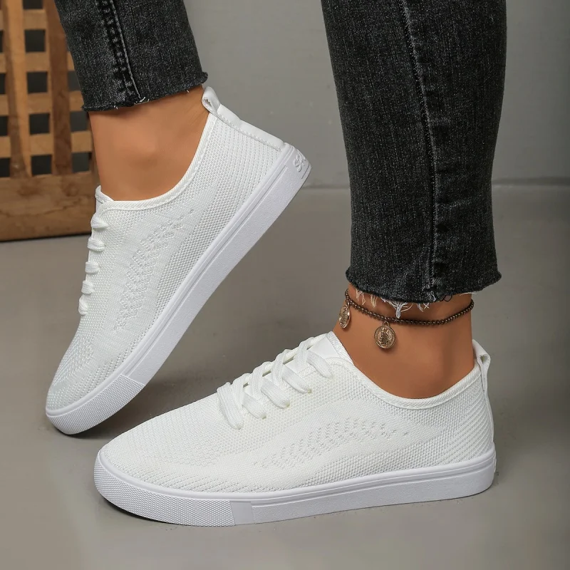 2026 Women's Sneaker Mesh Fabric Mesh Breathable Flats Women Casual shoes Lace Up Women Walking Lightweight Vulcanized Shoes
2026 Women's Sneaker Mesh Fabric Mesh Breathable Flats Women Casual shoes Lace Up Women Walking Lightweight Vulcanized Shoes