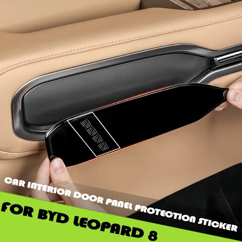 Car Interior Door Panel Protection Sticker Fit for BYD Leopard 8 Modified Auto Door Armrest Panel Decorative Upgrade Parts
Car Interior Door Panel Protection Sticker Fit for BYD Leopard 8 Modified Auto Door Armrest Panel Decorative Upgrade Parts
