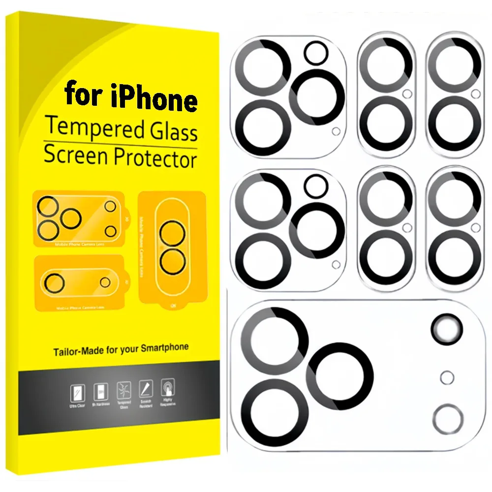 Camera Lens Protector for IPhone 17Air 14/15/16 Pro Max 16Plus HD Anti-scratch Tempered Glass Protectors for IPhone 17 Promax
Camera Lens Protector for IPhone 17Air 14/15/16 Pro Max 16Plus HD Anti-scratch Tempered Glass Protectors for IPhone 17 Promax