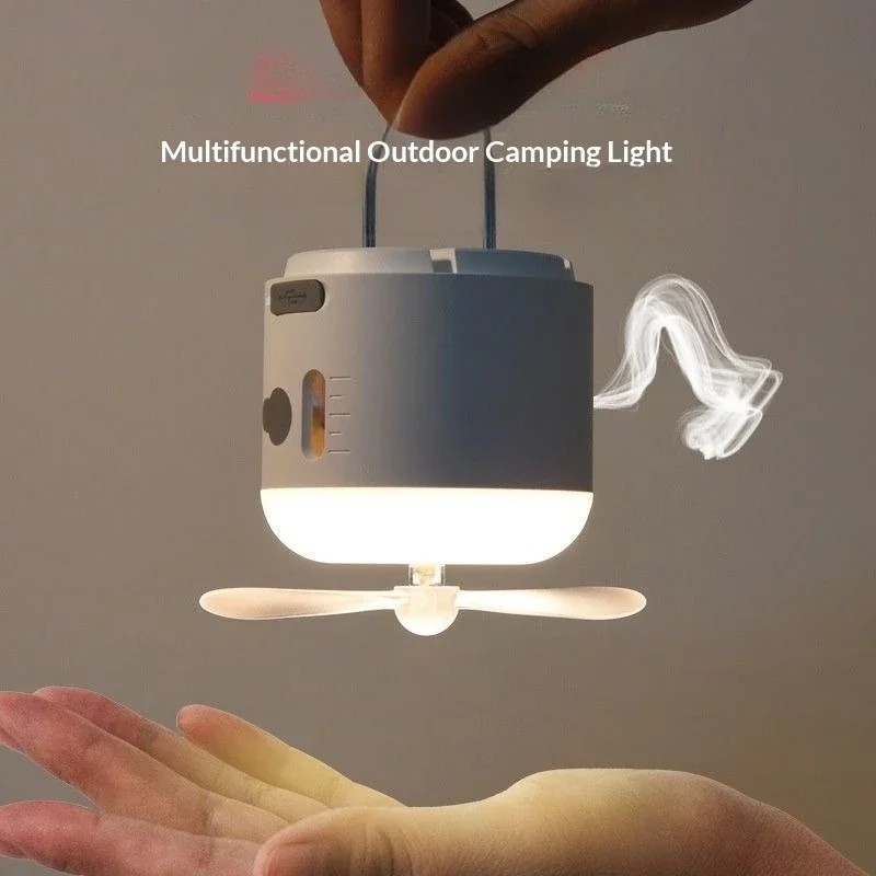 Rechargeable Camping Lantern With Fan Camping Flashlight with Magnet Lighting Fixture Tent Fishing Portable Emergency Light
Rechargeable Camping Lantern With Fan Camping Flashlight with Magnet Lighting Fixture Tent Fishing Portable Emergency Light