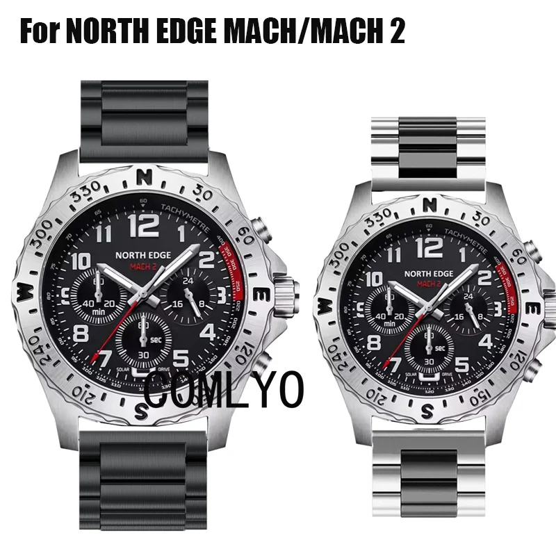 Для NORTH EDGE MACH умный ремешок для часов из нержавеющей стали, металлический браслет, мужской ремень
Для NORTH EDGE MACH умный ремешок для часов из нержавеющей стали, металлический браслет, мужской ремень