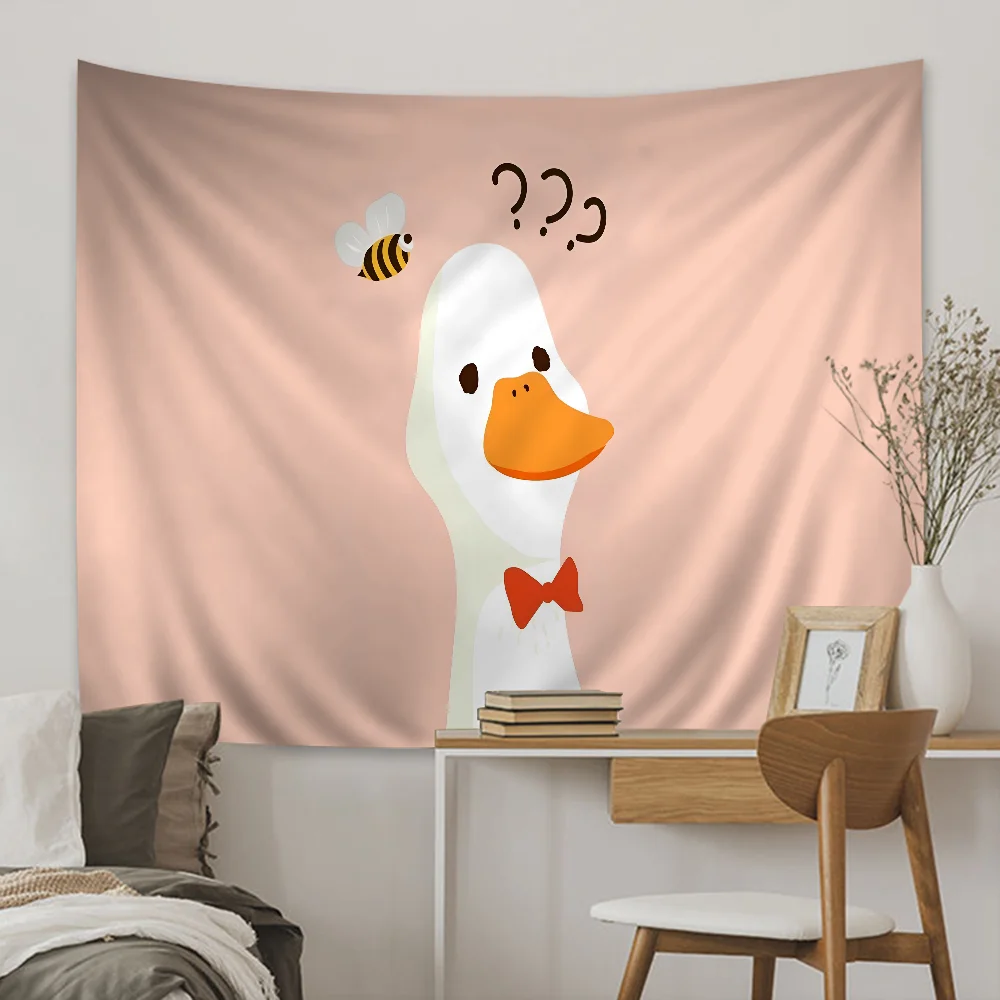 U-Untitled Goose Game Honk Hanging Bohemian Tapestry Cheap Hippie Wall Hanging Wall Tapestries Mandala Wall Hanging Home Decor
U-Untitled Goose Game Honk Hanging Bohemian Tapestry Cheap Hippie Wall Hanging Wall Tapestries Mandala Wall Hanging Home Decor
