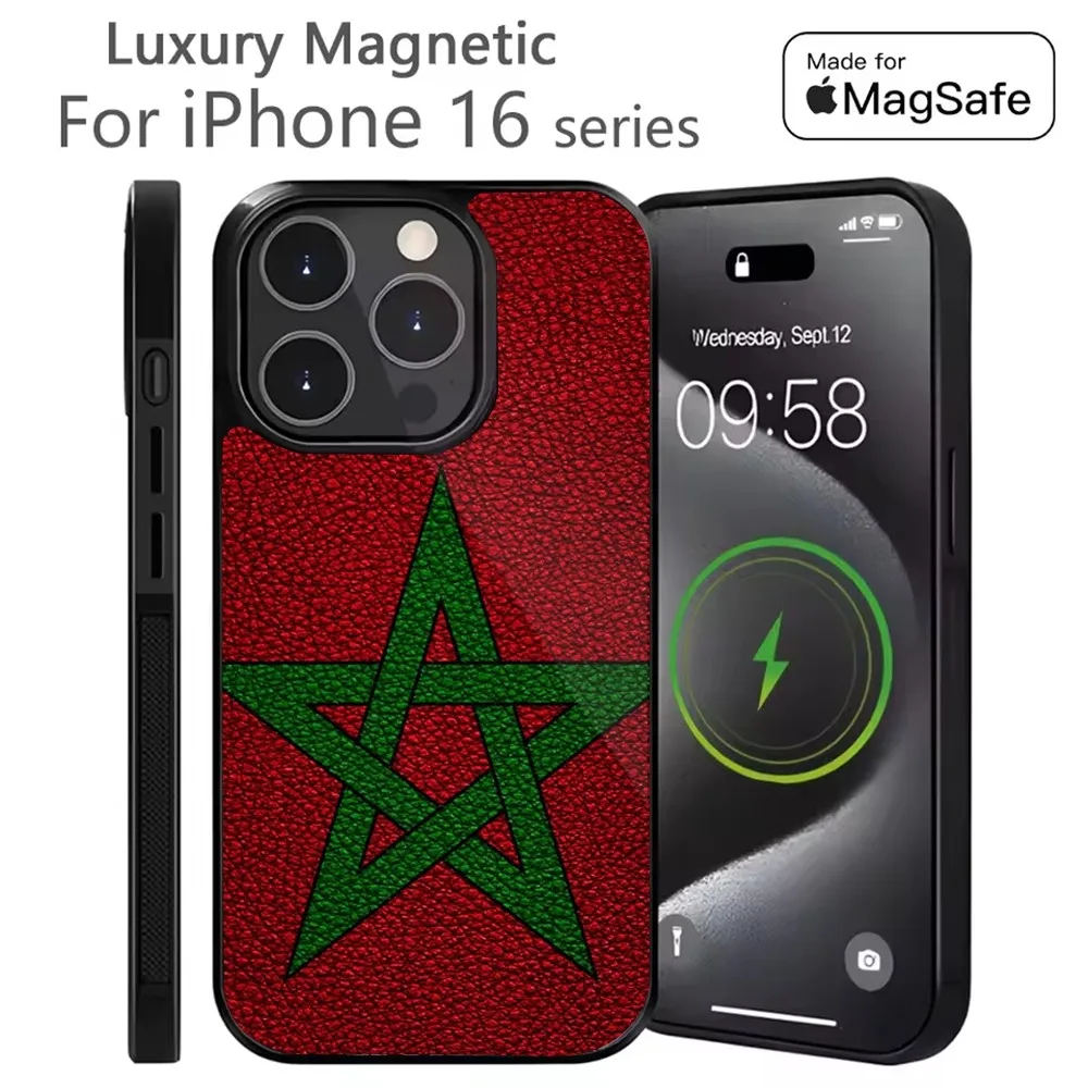 Morocco Flag Phone Case For iPhone 16,15,14,13,12,11,Plus,Pro,Max Mini Magsafe Magnetic Wireless Charging
Morocco Flag Phone Case For iPhone 16,15,14,13,12,11,Plus,Pro,Max Mini Magsafe Magnetic Wireless Charging