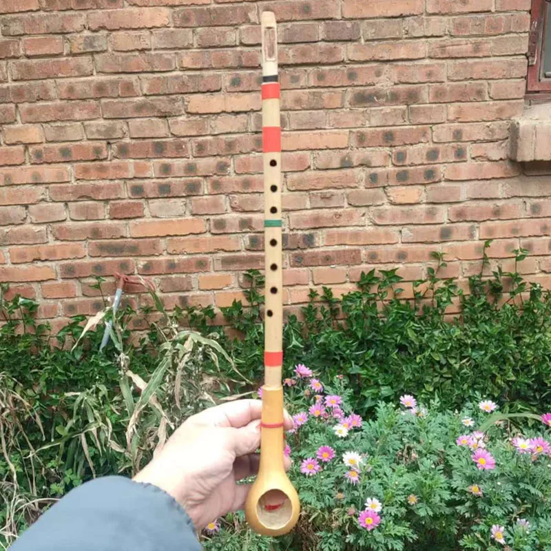 Handmade Bamboo Straight Flute Yi Ethnic Group Traditional Biru Folk Playing Throat Tube Yi Nationality Niche Musical Instrument
Handmade Bamboo Straight Flute Yi Ethnic Group Traditional Biru Folk Playing Throat Tube Yi Nationality Niche Musical Instrument
