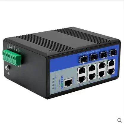 UT-62408F Серия 8 + 4G Gigabit Ethernet-коммутатор/2 Оптический 8 Электрический коммутатор 100 Мбит/с
UT-62408F Серия 8 + 4G Gigabit Ethernet-коммутатор/2 Оптический 8 Электрический коммутатор 100 Мбит/с