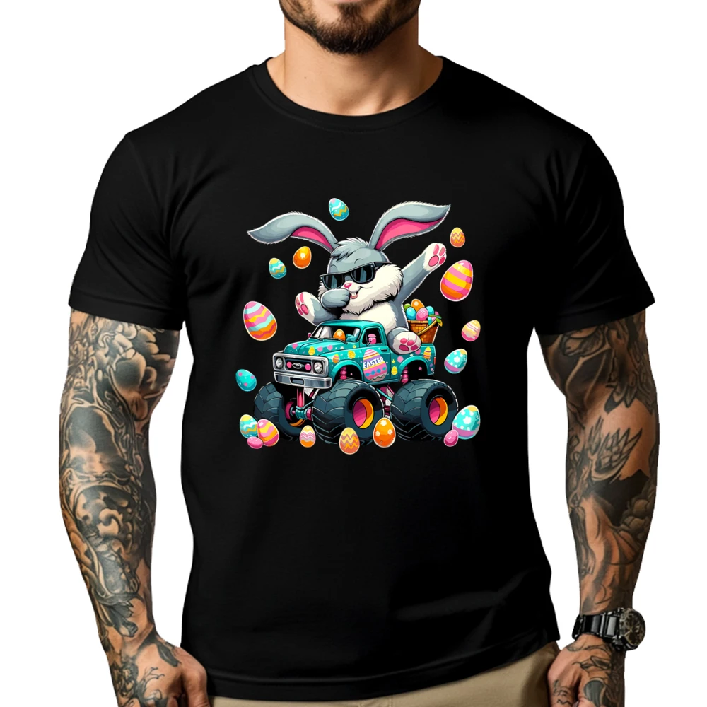Dabbing Bunny Happy Easter Boys Monster Truck Easter Harajuku Christmas EU SIZE Graphic T Shirts Men Cotton Winter High Quality
Dabbing Bunny Happy Easter Boys Monster Truck Easter Harajuku Christmas EU SIZE Graphic T Shirts Men Cotton Winter High Quality