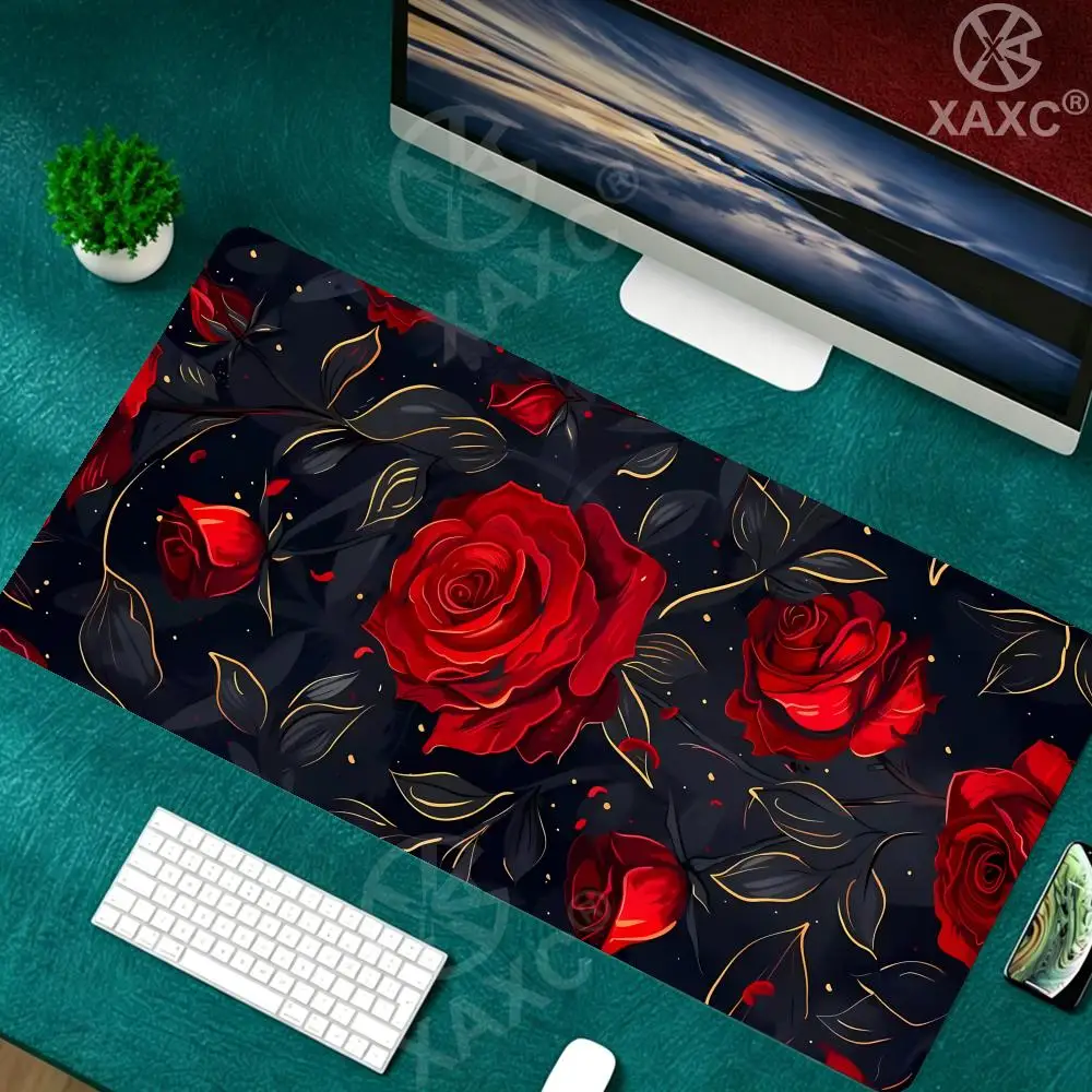 Large Flower Mouse Pad XXL, Colorful Floral Desk Mat with Lock Edge, Non-slip Gaming for PC Laptop, Extended Keyboard Pad XAXC
Large Flower Mouse Pad XXL, Colorful Floral Desk Mat with Lock Edge, Non-slip Gaming for PC Laptop, Extended Keyboard Pad XAXC