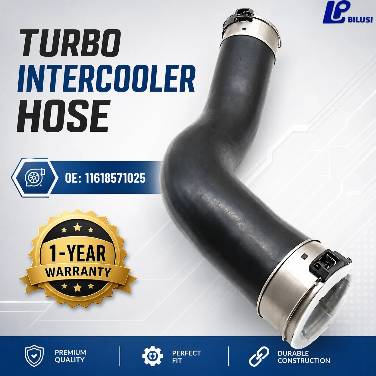 11618571025 Tubocharger Air Intake Hose for BMW 3 5 6 7 8 Seires X5 X6 X7 G20
11618571025 Tubocharger Air Intake Hose for BMW 3 5 6 7 8 Seires X5 X6 X7 G20