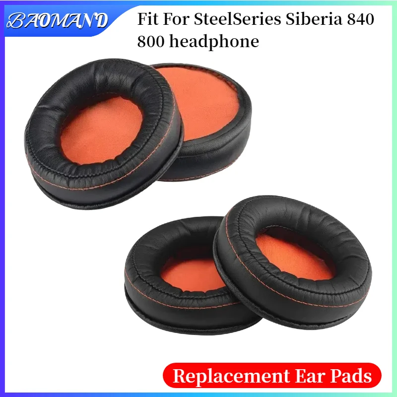 Ear Pads For SteelSeries Siberia 840 800 Headphones Replacement Soft Foam Cushion Sponge Pad Leather Earmuffs
Ear Pads For SteelSeries Siberia 840 800 Headphones Replacement Soft Foam Cushion Sponge Pad Leather Earmuffs