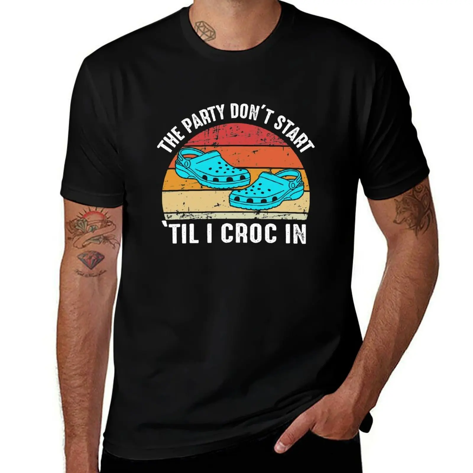 The Party Don't Start 'Til I Croc In T-Shirt for a boy aesthetic clothes quick-drying anime shirt T-shirts for men cotton
The Party Don't Start 'Til I Croc In T-Shirt for a boy aesthetic clothes quick-drying anime shirt T-shirts for men cotton