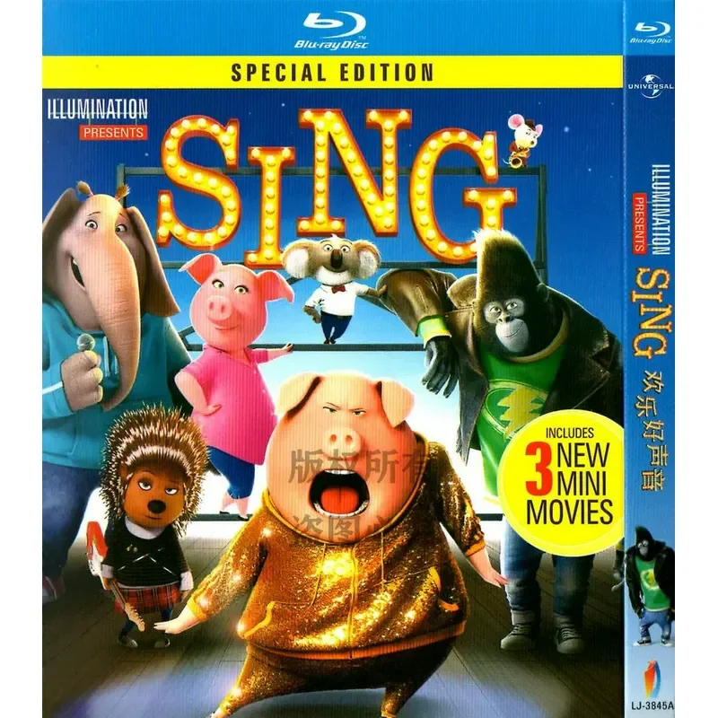 Comedy Adventure Song and Dance Cartoon Animated Movie Happy Voice Volume 1 and 2 1080p High Definition BD Blu-ray 2 Discs
Comedy Adventure Song and Dance Cartoon Animated Movie Happy Voice Volume 1 and 2 1080p High Definition BD Blu-ray 2 Discs