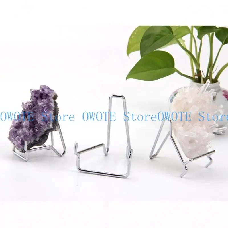 652F Gemstone-Mineral Holder Metal Arm Display Stand Rock Geode Display Plate Holder Frame Stand for Picture Collectibles
652F Gemstone-Mineral Holder Metal Arm Display Stand Rock Geode Display Plate Holder Frame Stand for Picture Collectibles