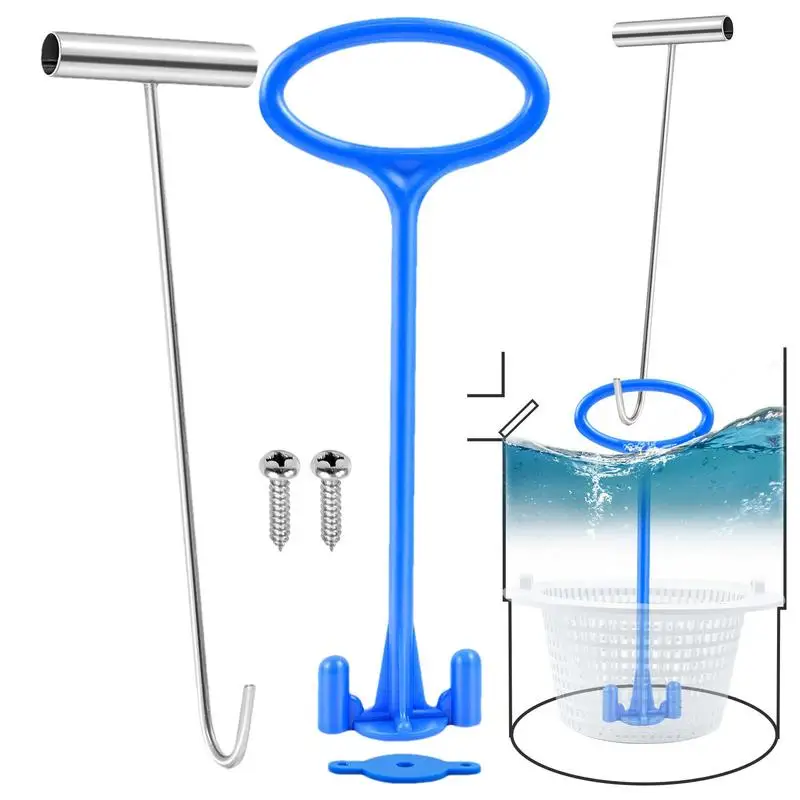 Pool Strainer Basket Handle Universal Pool Skimmer Basket Handle Fit Skimmer Basket Hook For Outdoor Swimming Pool Filtration
Pool Strainer Basket Handle Universal Pool Skimmer Basket Handle Fit Skimmer Basket Hook For Outdoor Swimming Pool Filtration