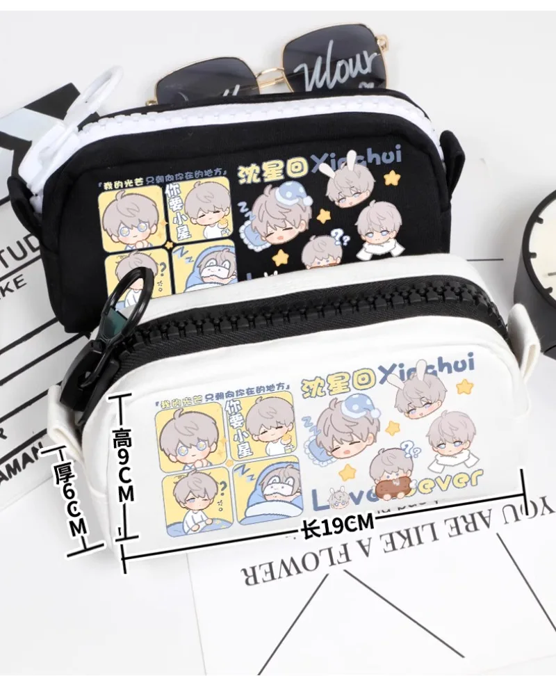 Game Love and Deepspace Cosplay Xavier Zayne Rafayel Cartoon Oxford Cloth Student PU Leather Flip Pen Bag Pencil Case Stationery
Game Love and Deepspace Cosplay Xavier Zayne Rafayel Cartoon Oxford Cloth Student PU Leather Flip Pen Bag Pencil Case Stationery
