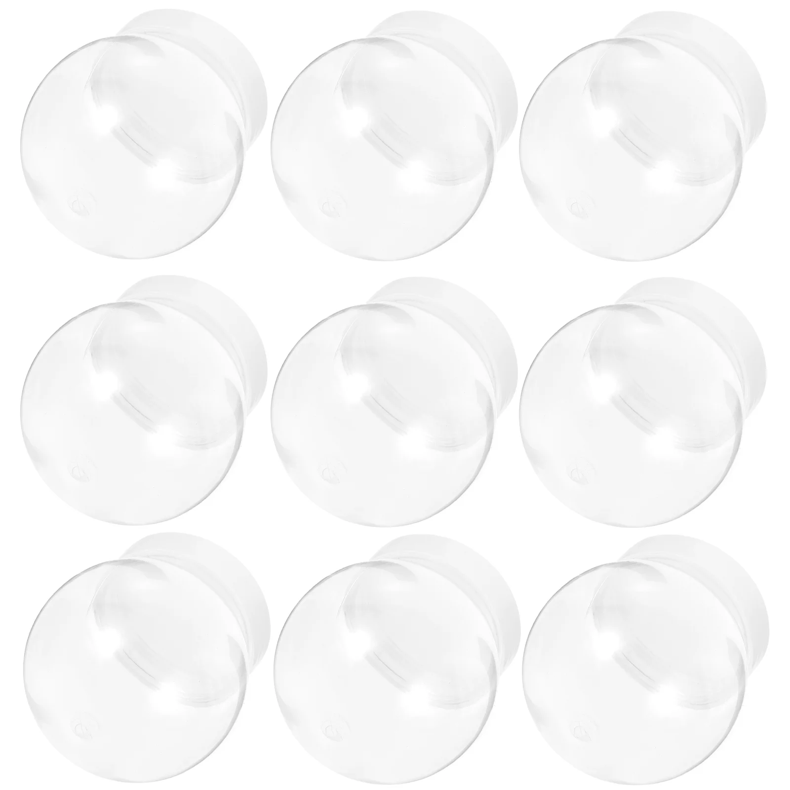 10 Pcs Christmas Decoration Snow Globe Clear Crafts Water Globes Plastic DIY Making Round
10 Pcs Christmas Decoration Snow Globe Clear Crafts Water Globes Plastic DIY Making Round
