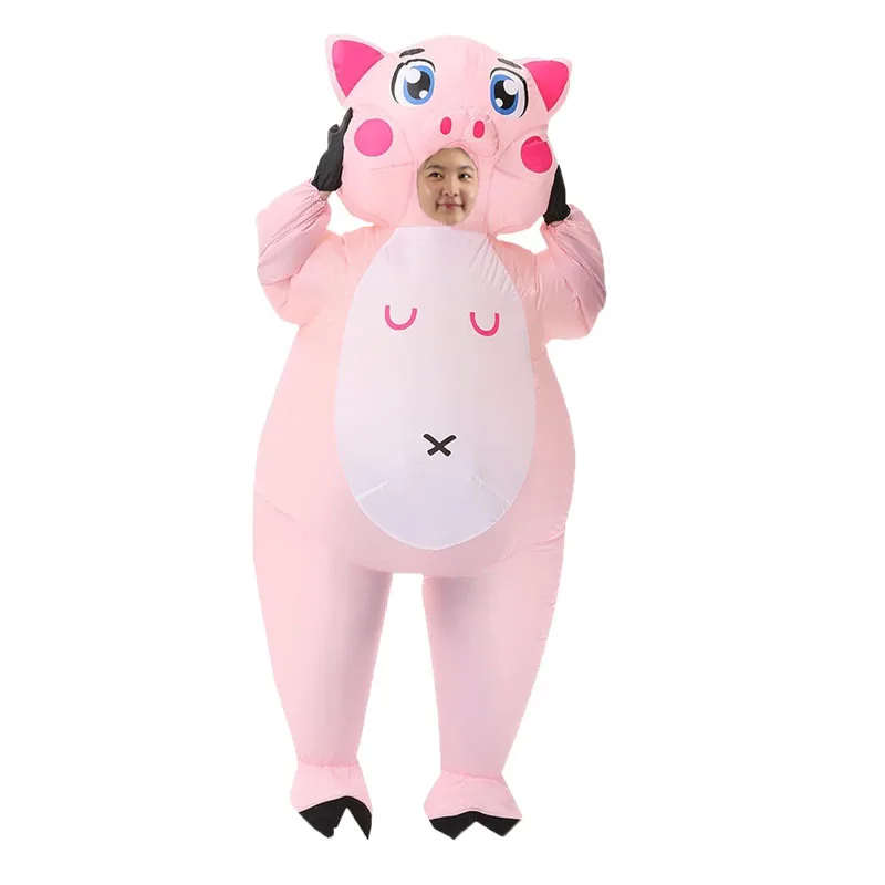 Halloween Dinosaur Parent-Child Party Doll Costume Props Adult Pig Cosplay Inflatable Costume for Festival Stage Show
Halloween Dinosaur Parent-Child Party Doll Costume Props Adult Pig Cosplay Inflatable Costume for Festival Stage Show