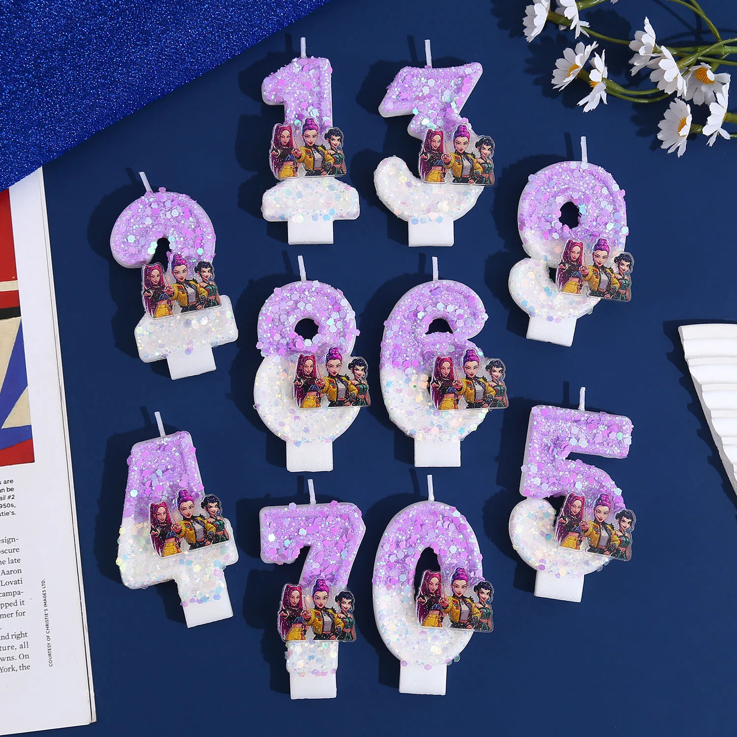 2026 New Kpop Birthday Digital Candle Cake Ornament Rumi Mira Candle Cake 3D Number 0-9 Birthday Party Cake Accent
2026 New Kpop Birthday Digital Candle Cake Ornament Rumi Mira Candle Cake 3D Number 0-9 Birthday Party Cake Accent