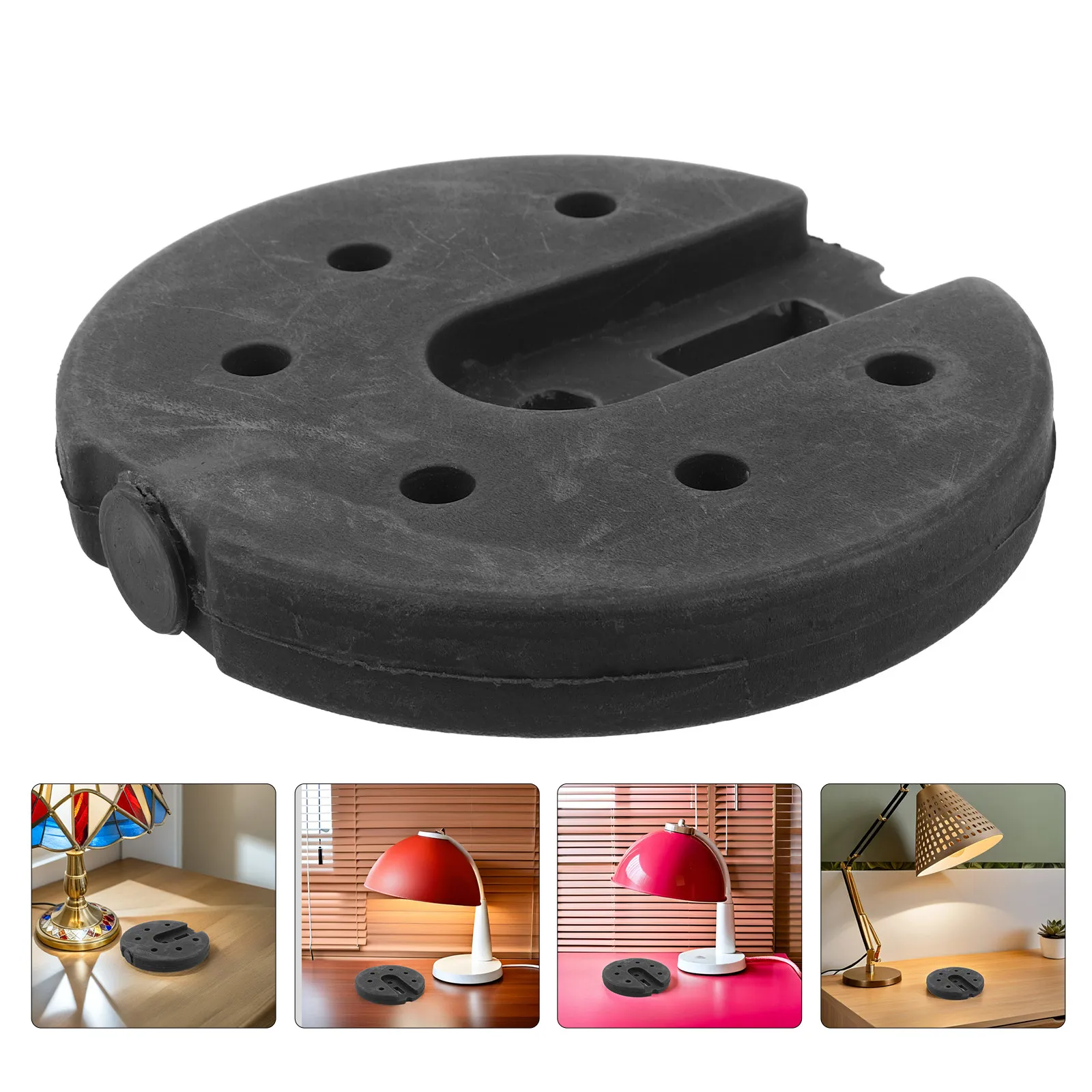 Floor Lamp Base 6.3 Inch Round Plastic Weighted Plate Stable Replacement Desk Lamp Base Heavy Duty Weight Plastic Table Weights
Floor Lamp Base 6.3 Inch Round Plastic Weighted Plate Stable Replacement Desk Lamp Base Heavy Duty Weight Plastic Table Weights
