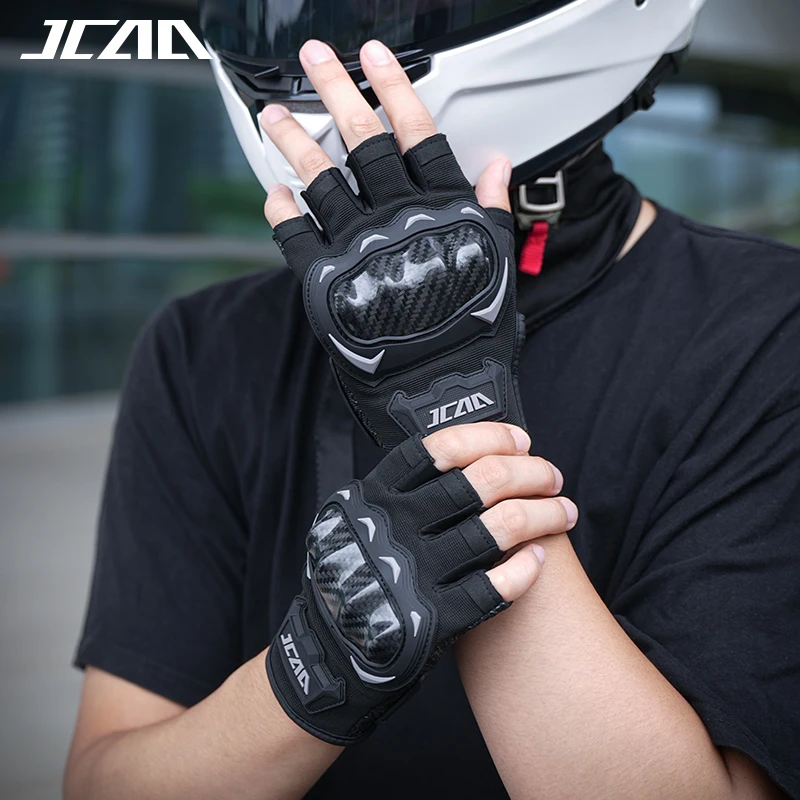 Motorcycle Half Finger Gloves for Men Motocross Gloves Carbon Fiber Shell Motorbike Gloves Summer Breathable Moto Biker Gloves
Motorcycle Half Finger Gloves for Men Motocross Gloves Carbon Fiber Shell Motorbike Gloves Summer Breathable Moto Biker Gloves