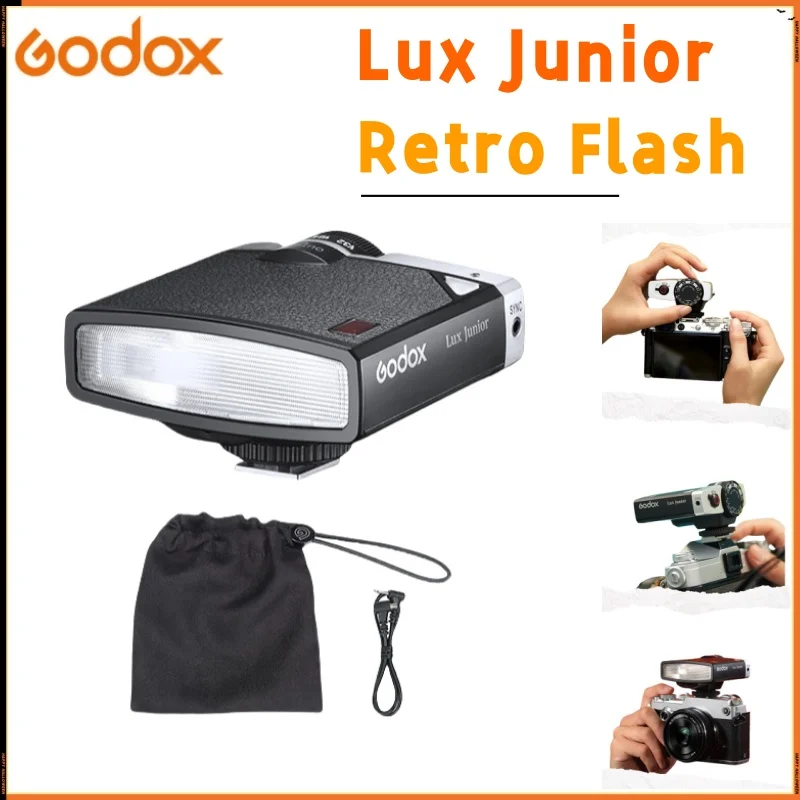 Винтажная вспышка для камеры Godox Lux Junior — ручное управление, 7-уровневая регулировка мощности, универсальное крепление для горячего башмака
Винтажная вспышка для камеры Godox Lux Junior — ручное управление, 7-уровневая регулировка мощности, универсальное крепление для горячего башмака