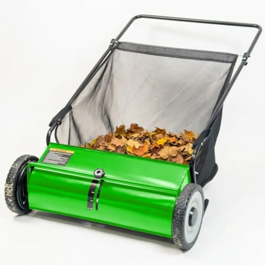 Садовый подметально-уборочный комбайн 26 Push Lawn Sweeper с объемом травосборителя 7 куб. футов, 4 щетками высокой плотности 5:1, регулируемой высотой и усиленным механизмом сбора листьев
Садовый подметально-уборочный комбайн 26 Push Lawn Sweeper с объемом травосборителя 7 куб. футов, 4 щетками высокой плотности 5:1, регулируемой высотой и усиленным механизмом сбора листьев