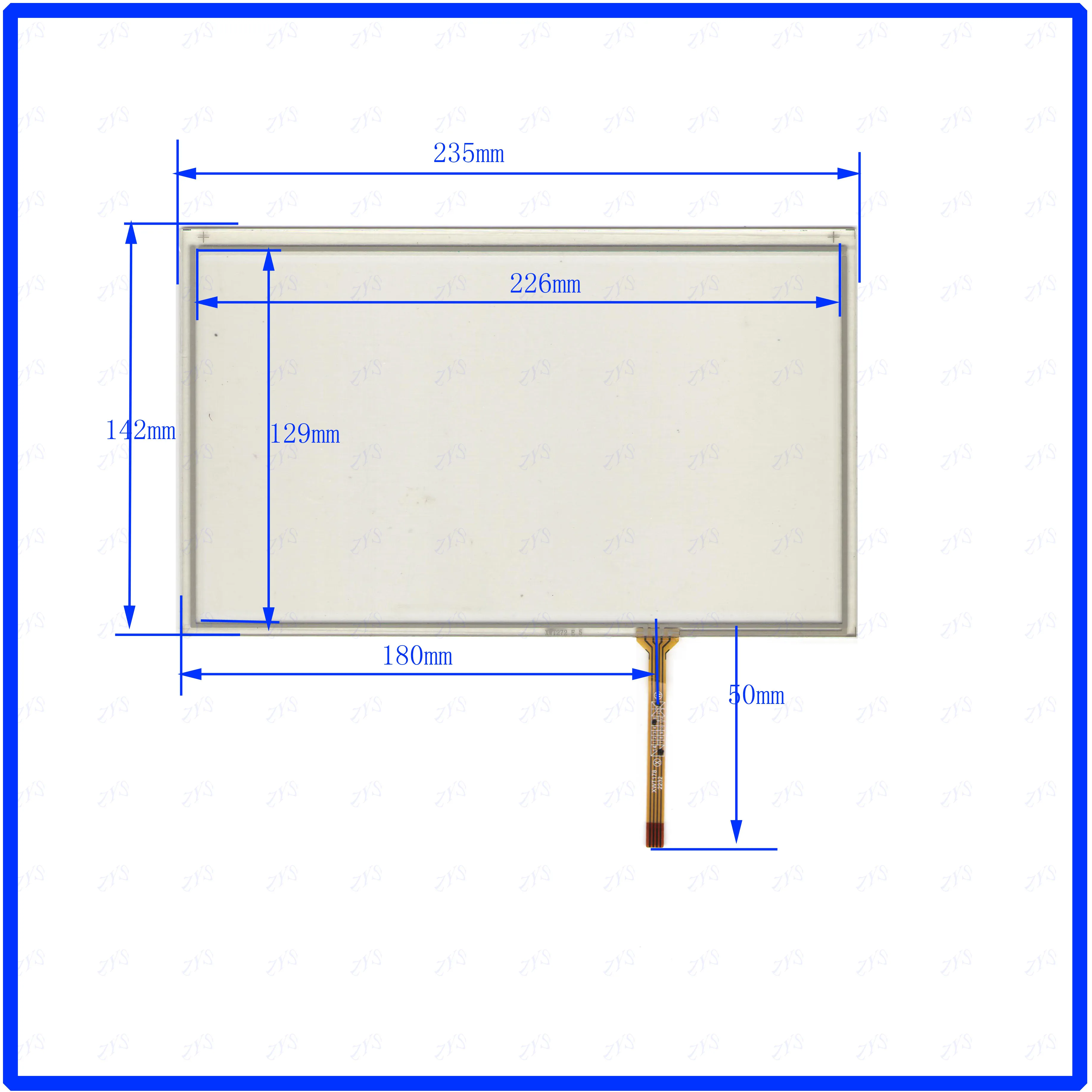 ZhiYuSun XWT272 10.1inch 4 line For CarDVD touch screen panel for this is compatible FreeShipping 235*142mm
ZhiYuSun XWT272 10.1inch 4 line For CarDVD touch screen panel for this is compatible FreeShipping 235*142mm