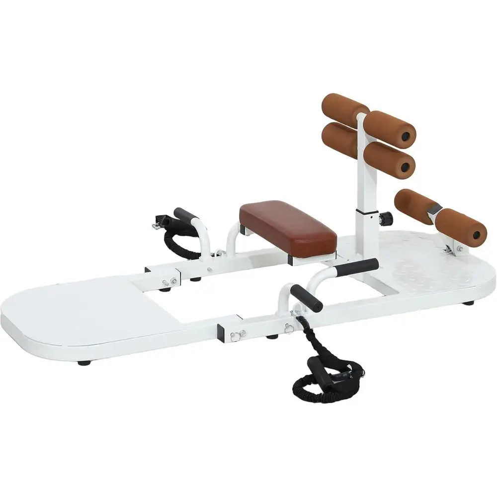 Foldable Sissy Squat Machine, Hip Thrust Equipment with Push Up Stand & Wheels, Multipurpose Home Gym Glute Workout Machine
Foldable Sissy Squat Machine, Hip Thrust Equipment with Push Up Stand & Wheels, Multipurpose Home Gym Glute Workout Machine